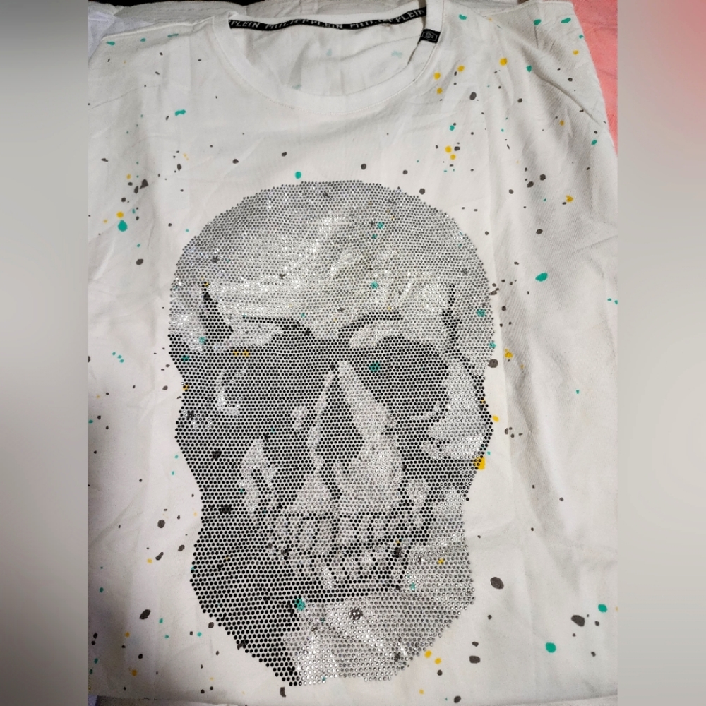 COPY PHILIPP PLEIN Men's T-shirt, Size XL/ 2XL, New, never worn.